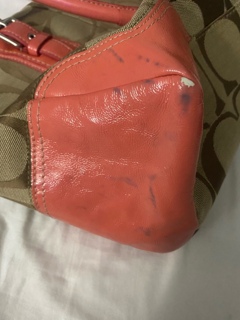 Coach Hampton pink satchel - Picture 5 of 5